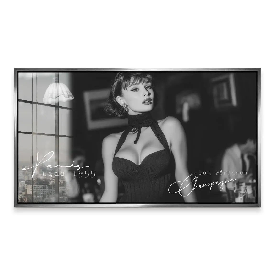 Audrey Hepburn Lido Bar Acrylglas Bild