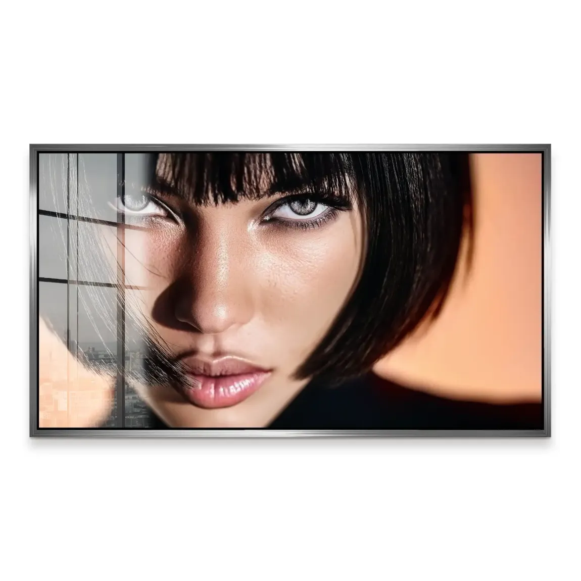 Silent Gaze Acrylglas Bild