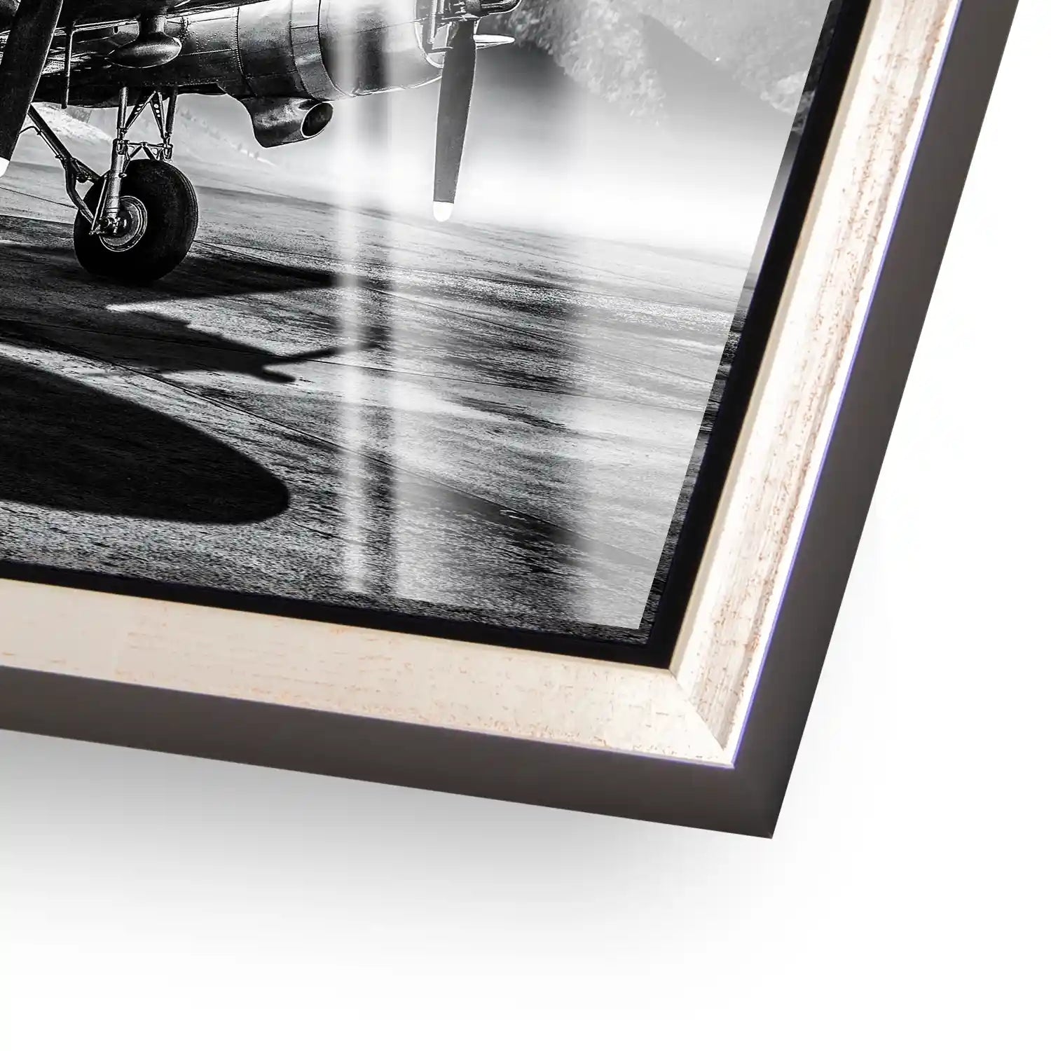 DC3 Retro Flugzeug Acrylglas Bild INGALERIE