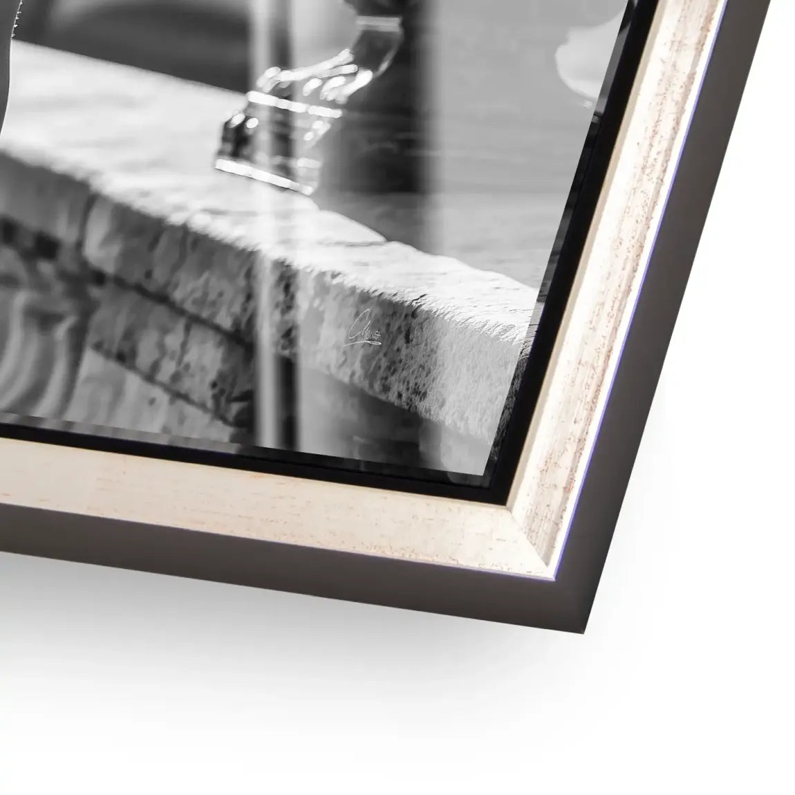 Audrey walk in Paris Acrylglas Bild