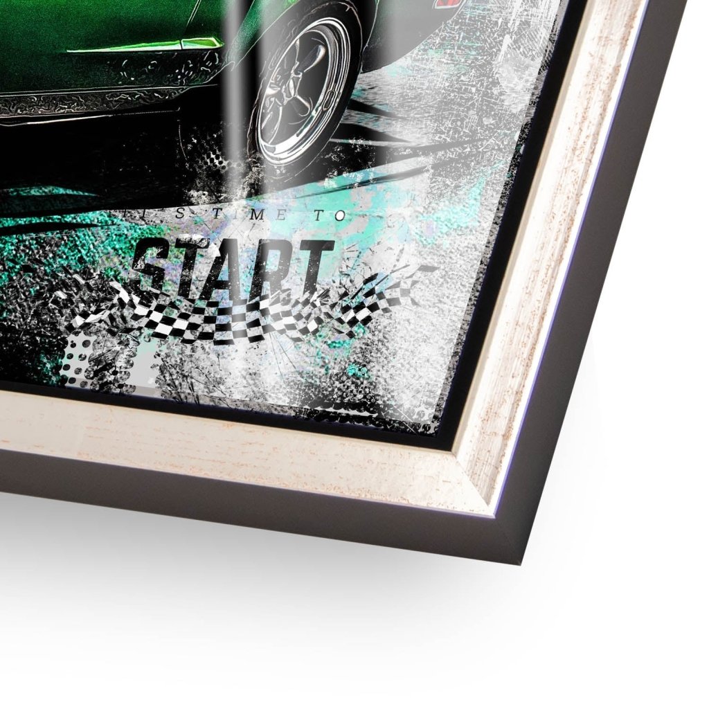 Ford Mustang Bullitt Style Acrylglas Bild INGALERIE