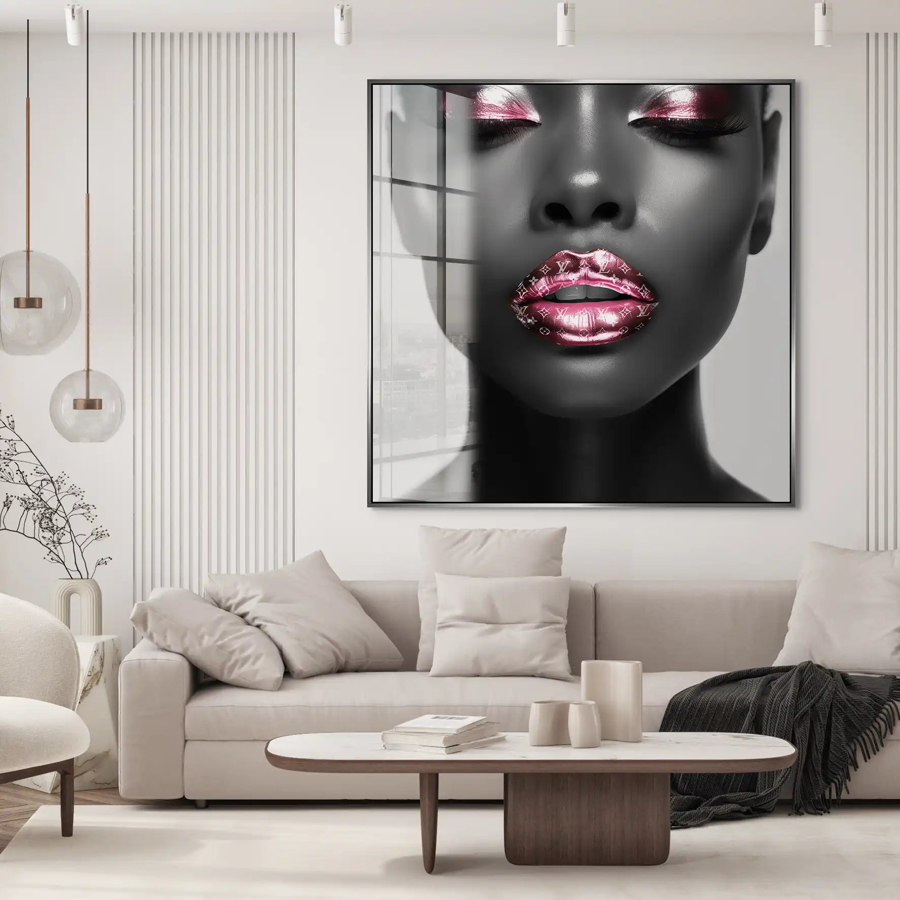 Louis Lips Art Acrylglas Bild INGALERIE