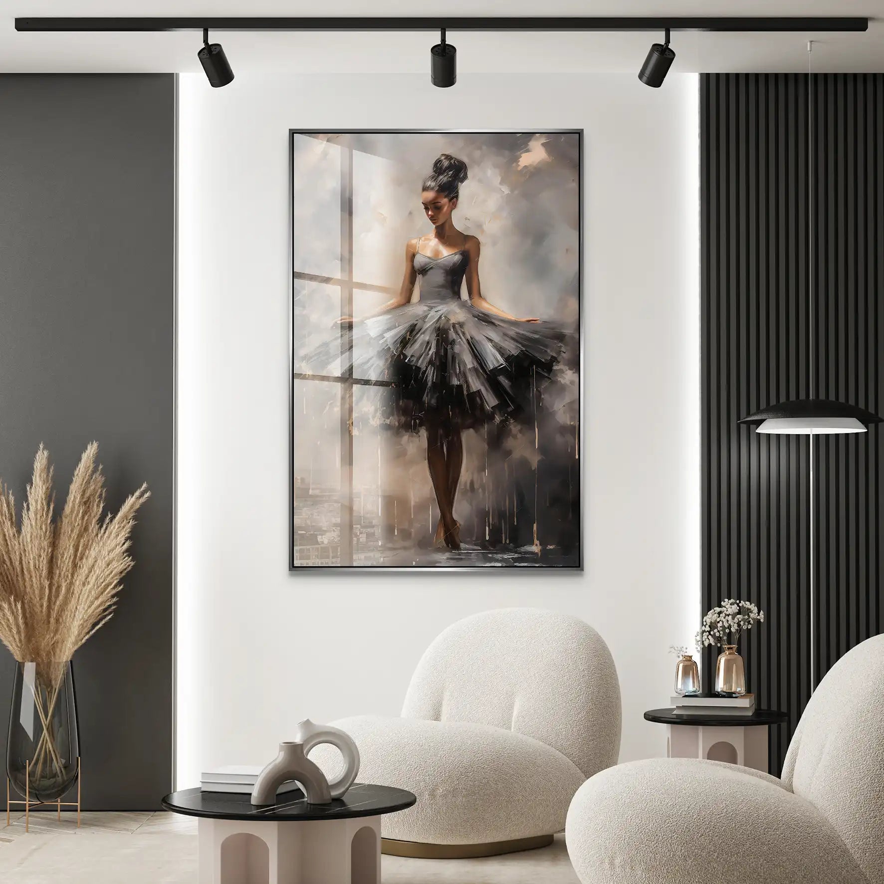 Ballerina Modern Style Acrylglas Bild INGALERIE