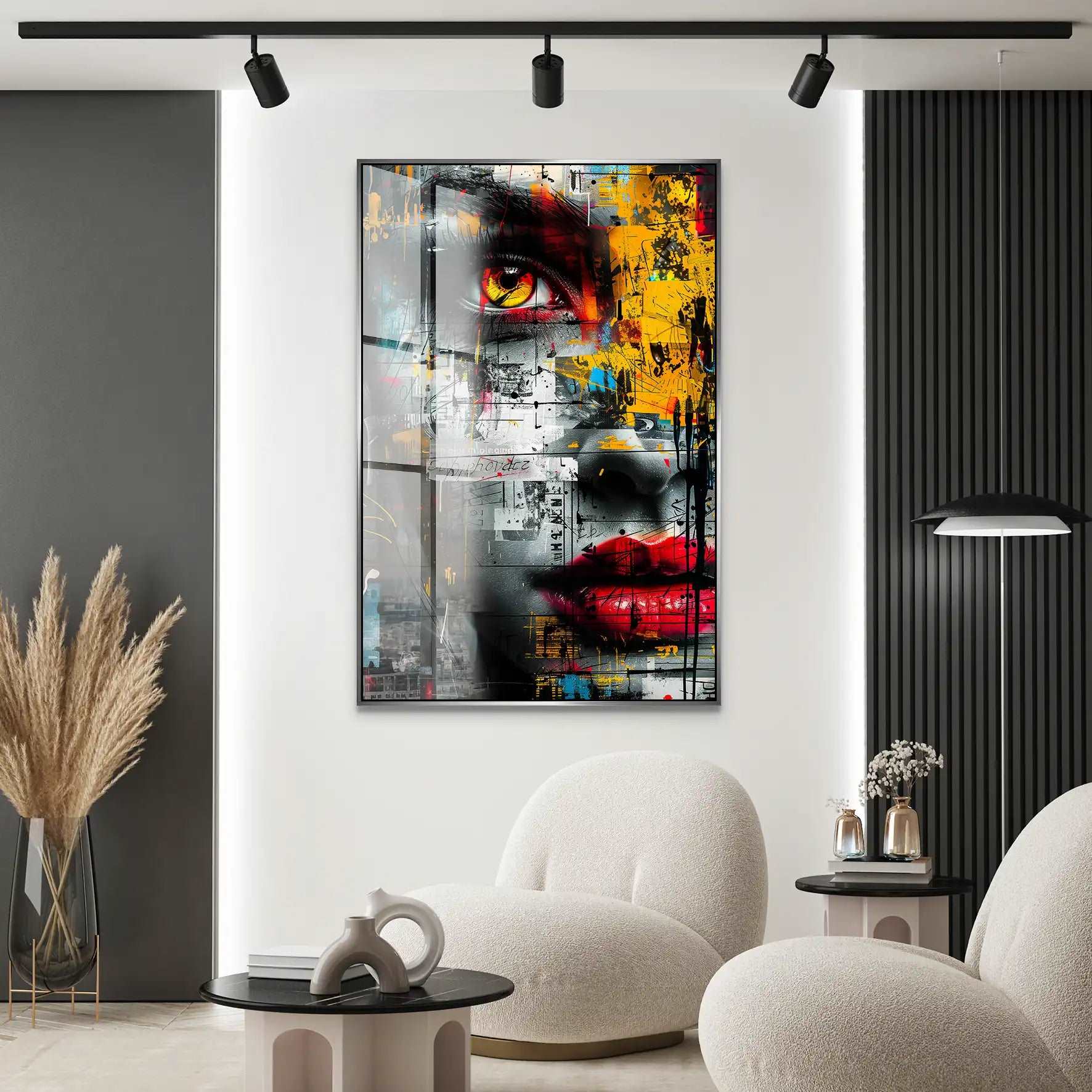 Abstrakt Art Beauty Acrylglas Bild INGALERIE