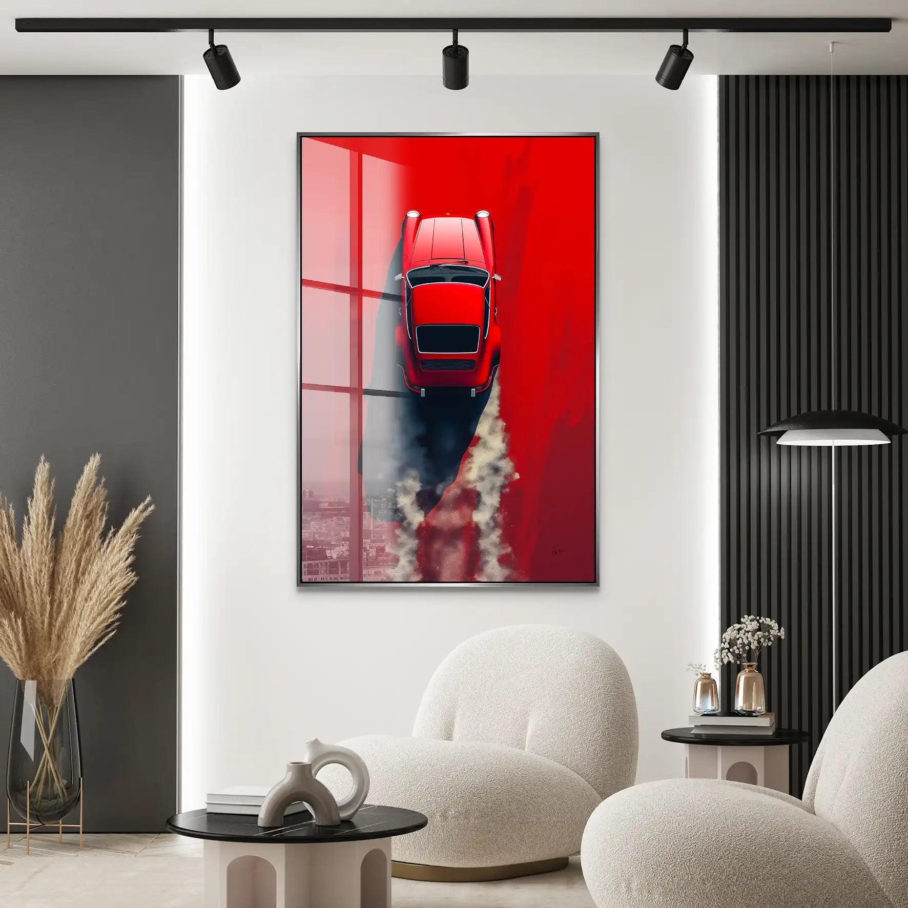 Red 911 Acrylglas Bild INGALERIE