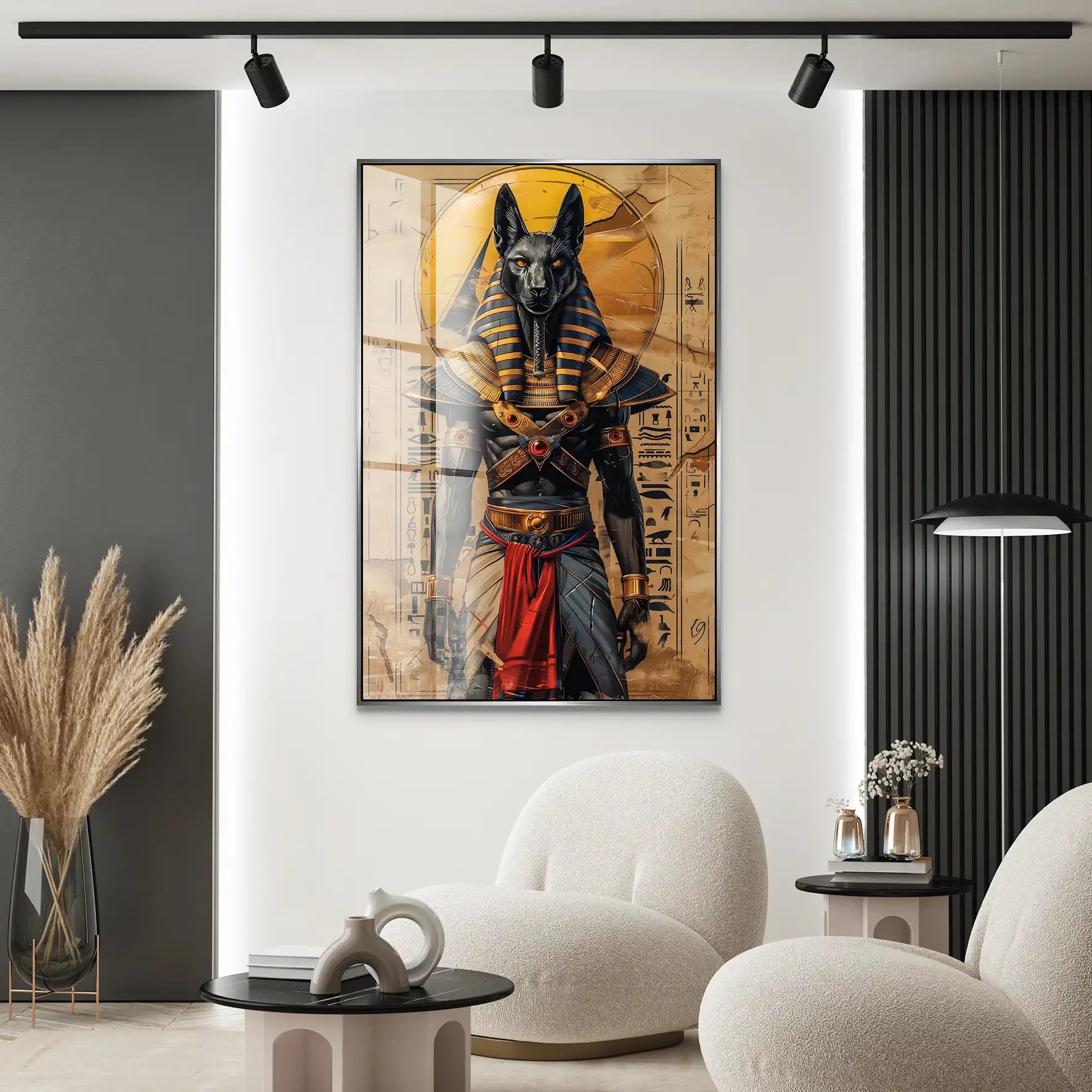 Anubis Modern Style Acrylglas Bild INGALERIE