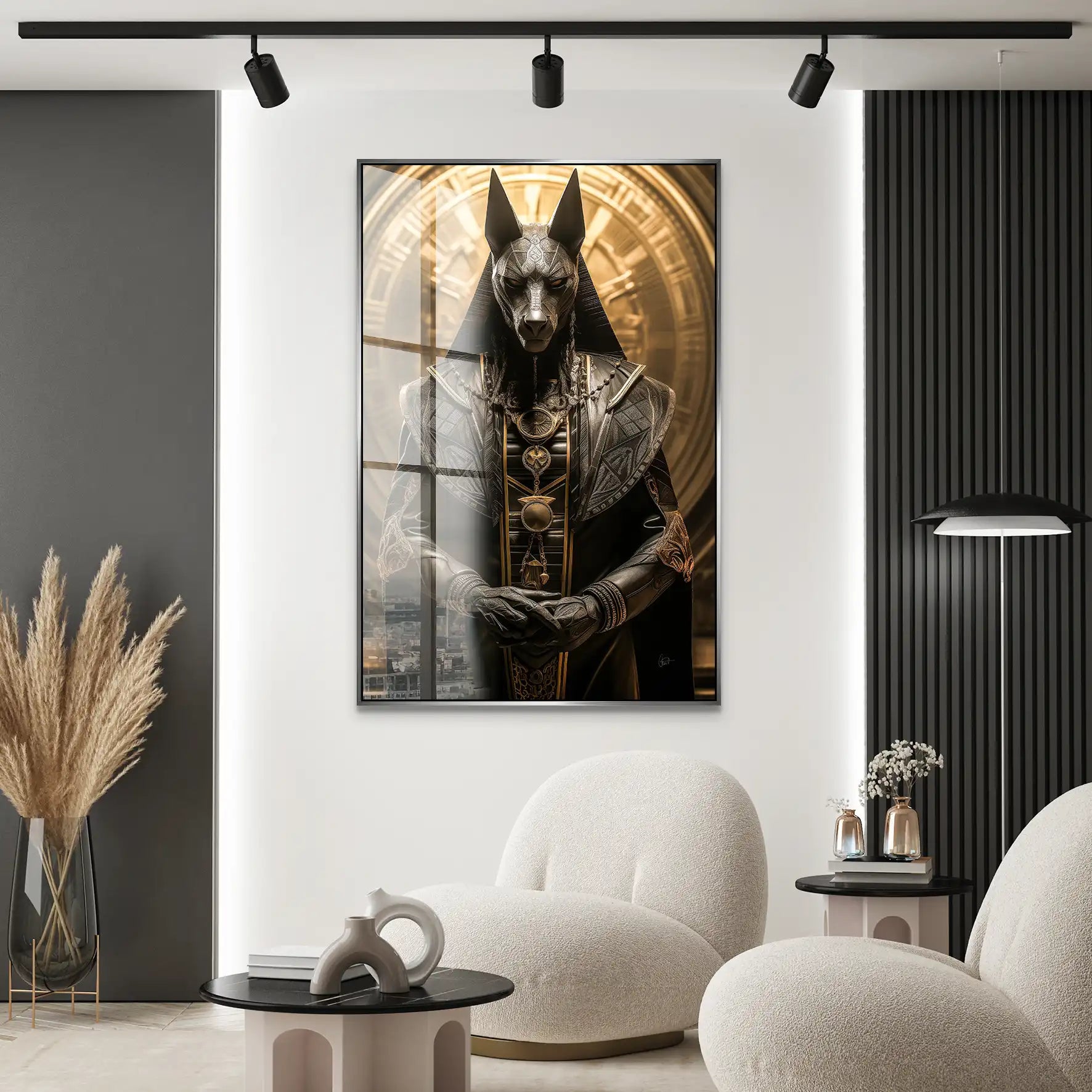 Anubis Mystik Acrylglas Bild INGALERIE