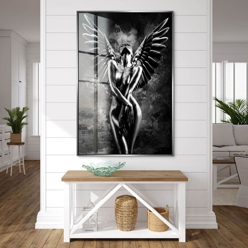 Dark Angel Abstrakt Acrylglas Bild INGALERIE