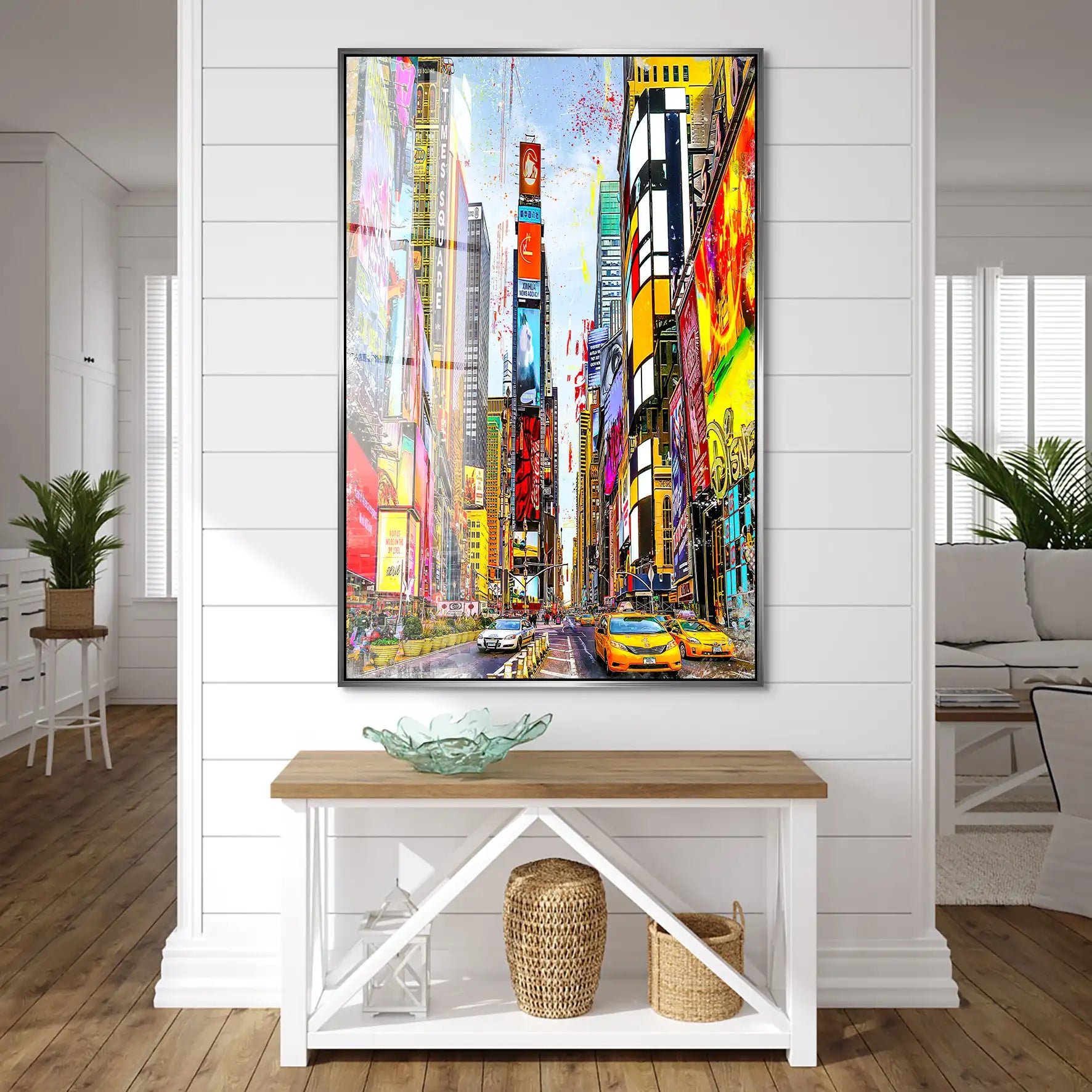 NY Times Square Acrylglas Bild INGALERIE