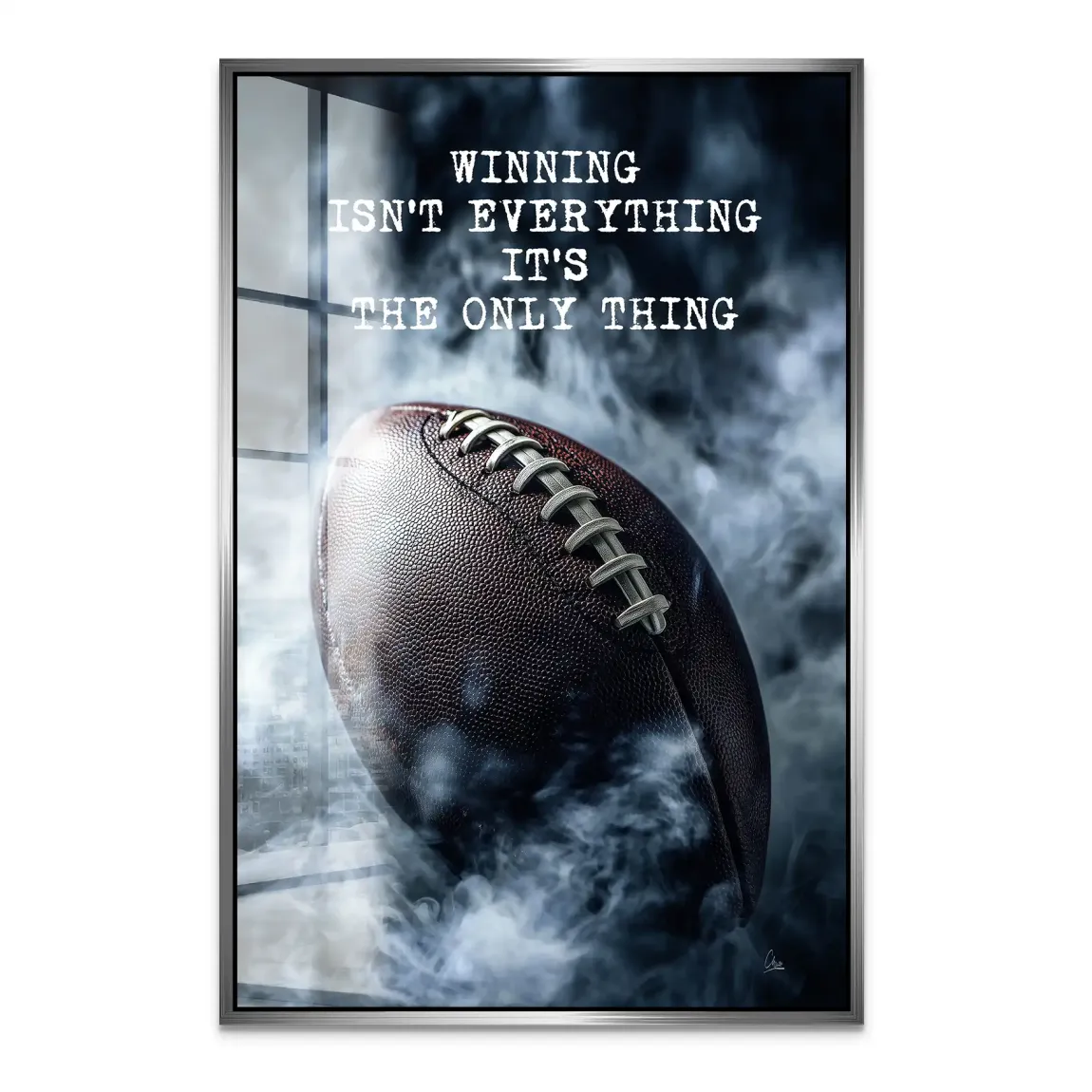 Winning Mindset Acrylglas Bild