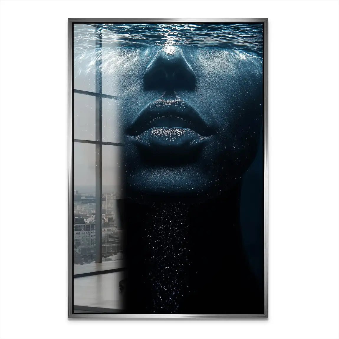 Beauty under Water Acrylglas Bild INGALERIE