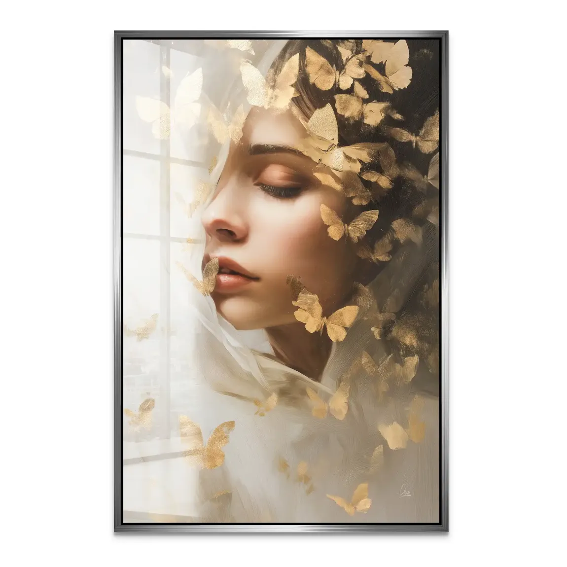 Whisper of Butterflies Acrylglas Bild - INGALERIE | Dein Onlineshop für moderne Wandbilder