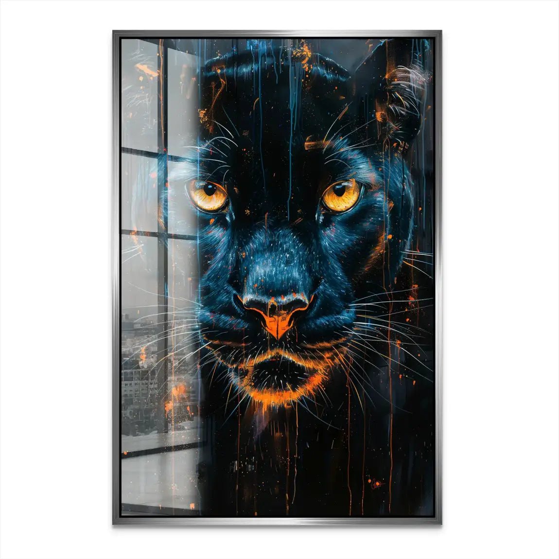 Black Panther Acrylglas Bild INGALERIE