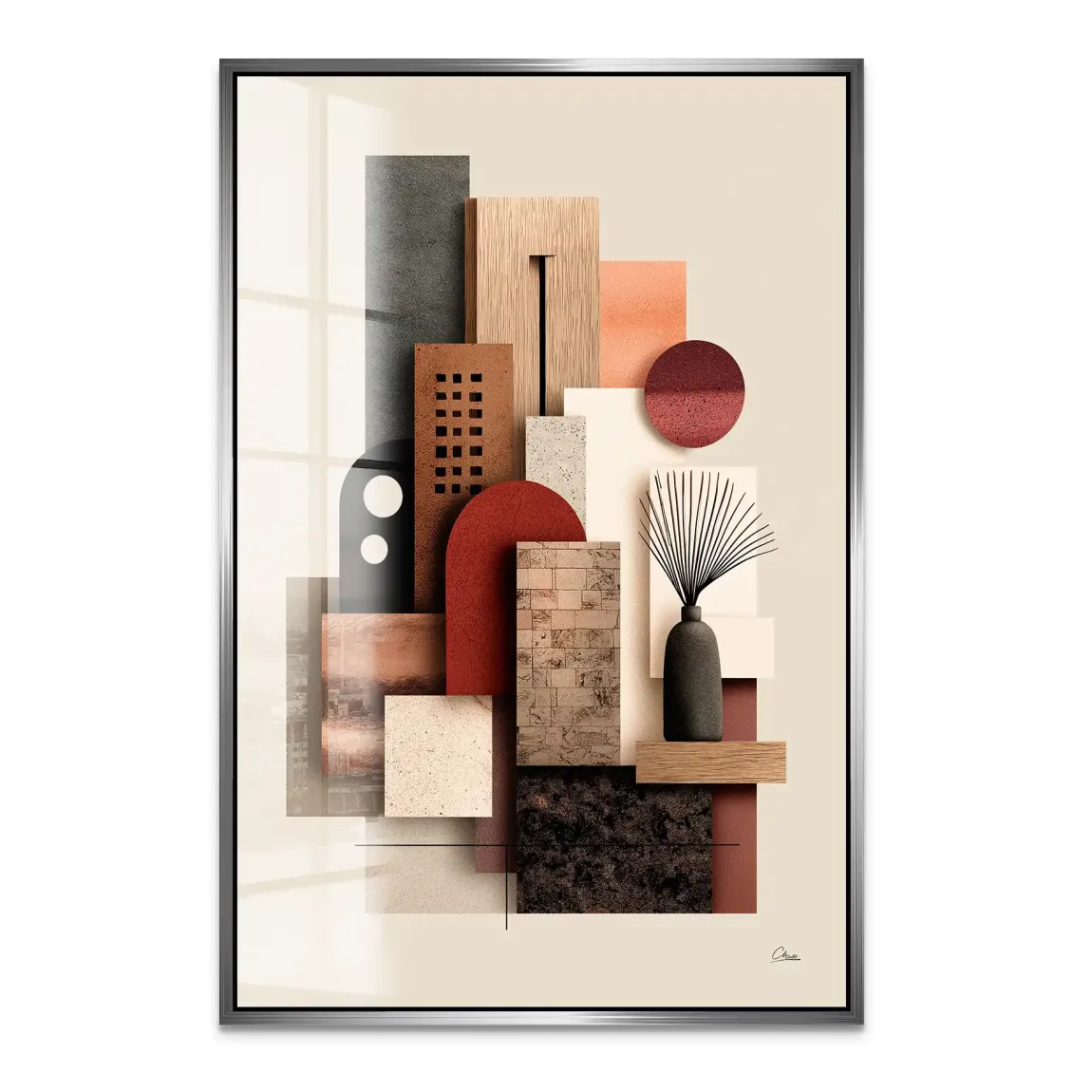 Urban Layers Elegance Acrylglas Bild INGALERIE