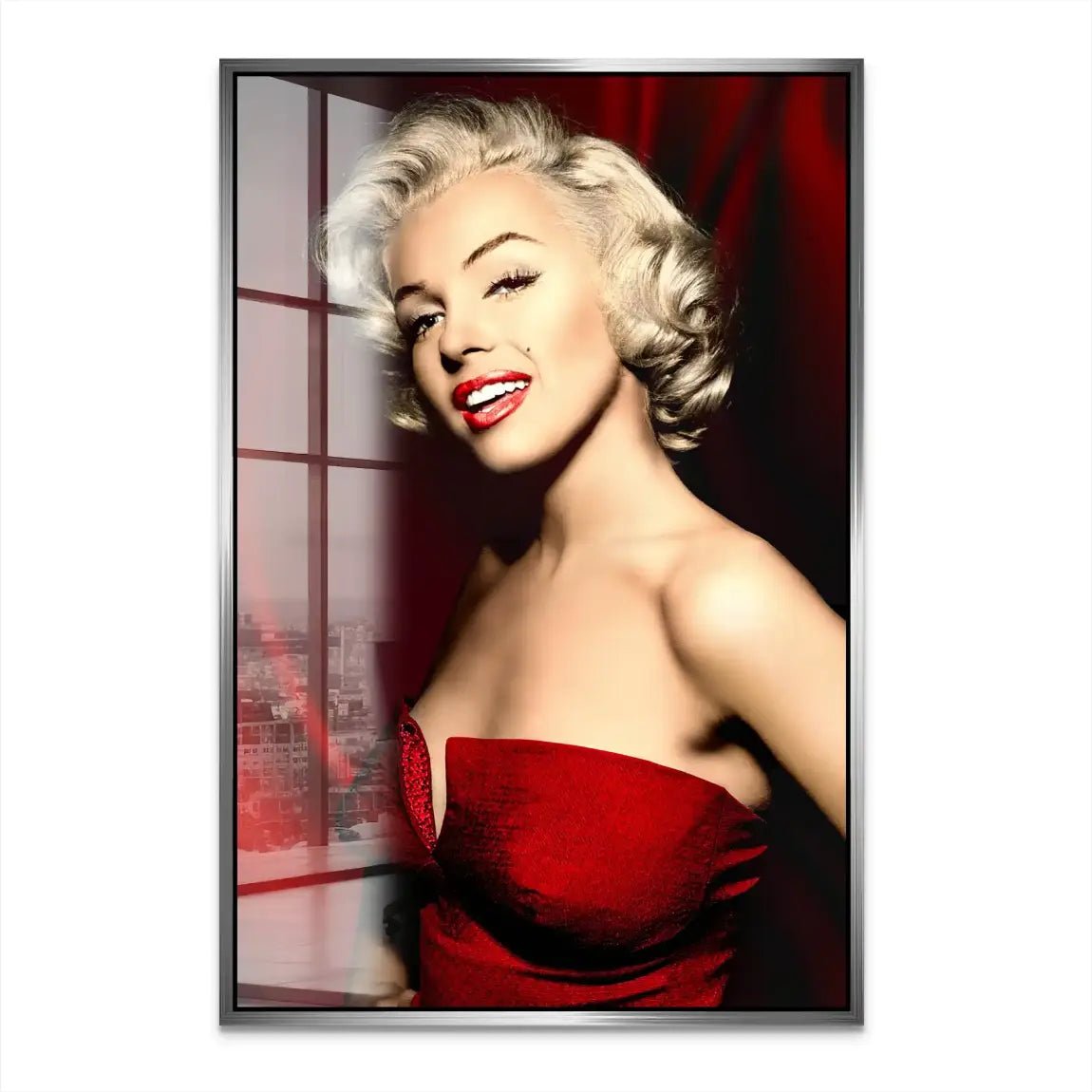 Marilyn Monroe Club Style Acrylglas Bild INGALERIE