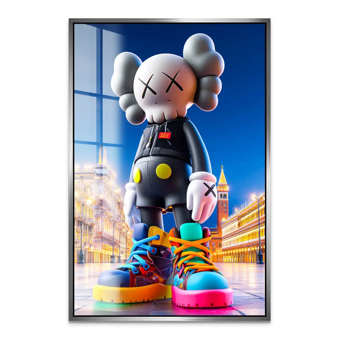 Kaws Pop Art Acrylglas Bild INGALERIE