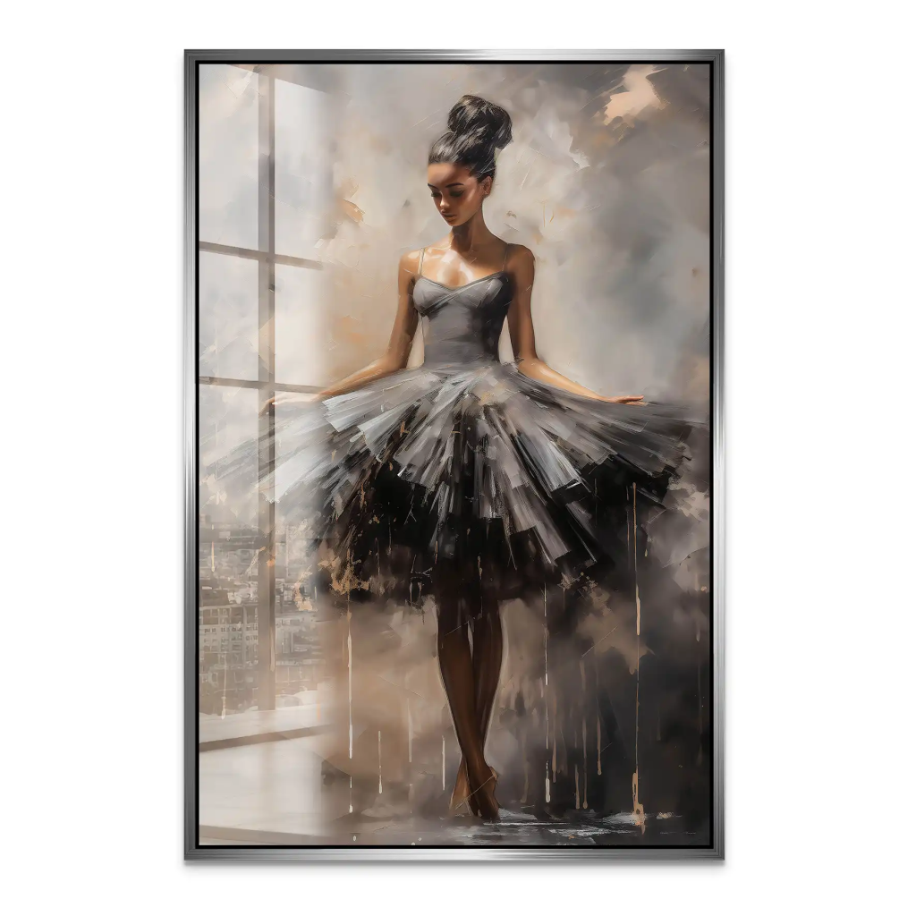 Ballerina Modern Style Acrylglas Bild INGALERIE