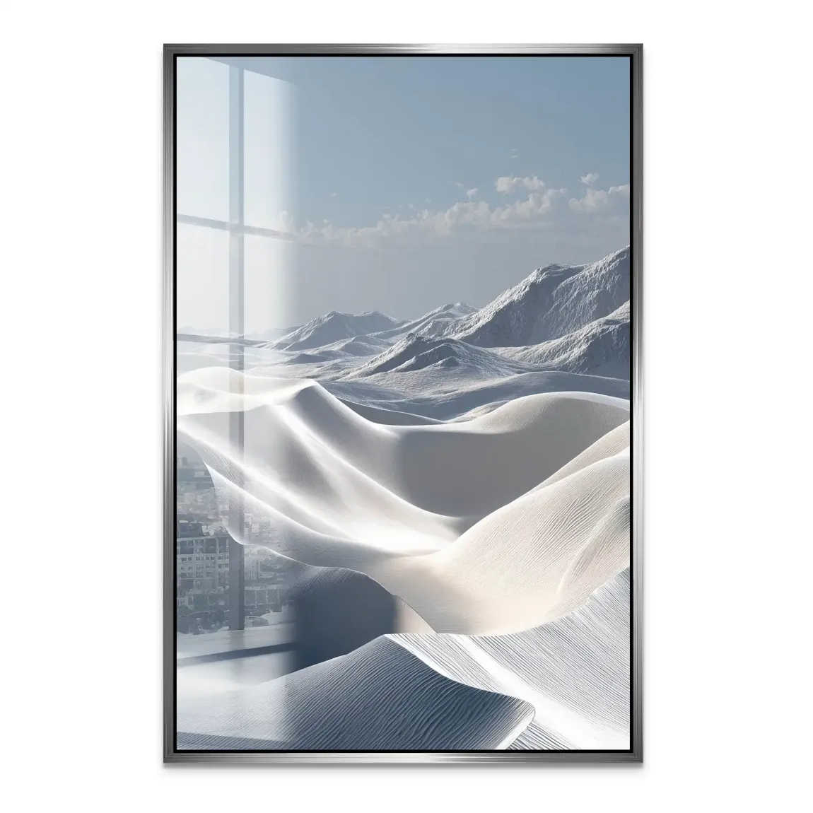 Ewige Wüste Acrylglas Bild