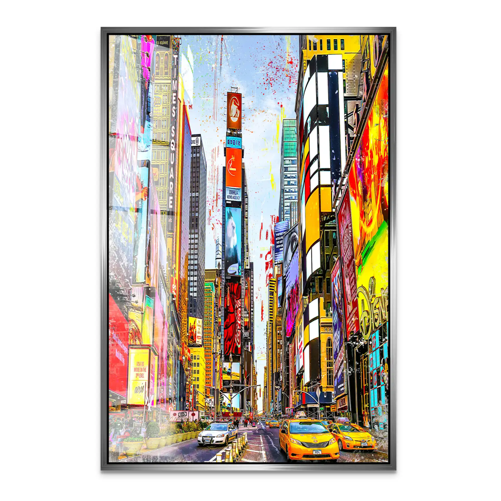 NY Times Square Acrylglas Bild INGALERIE