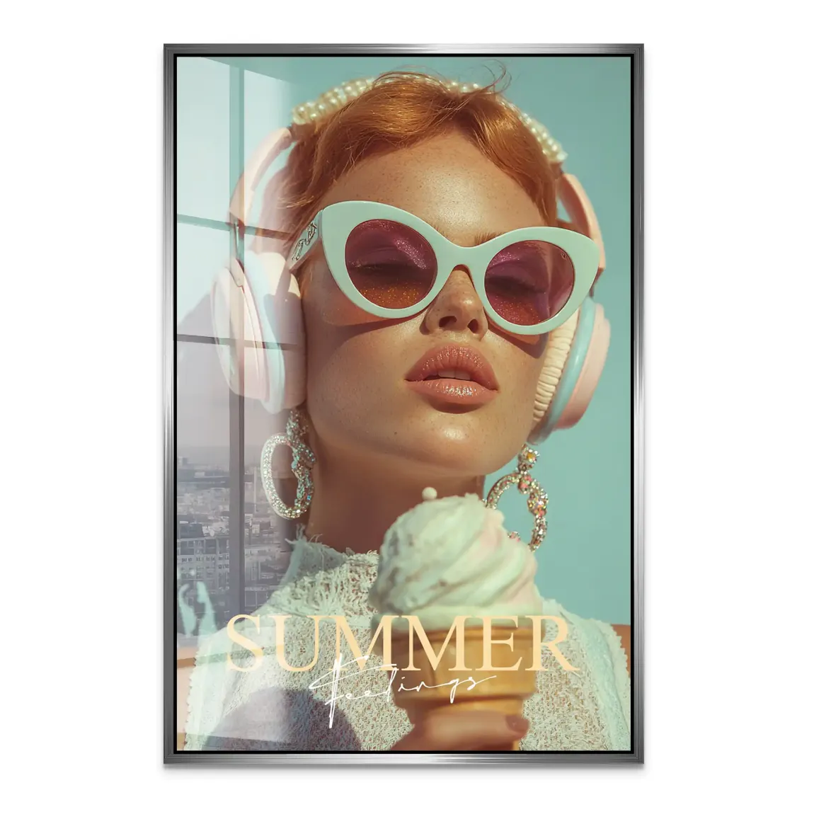 Summerfeeling Acrylglas Bild