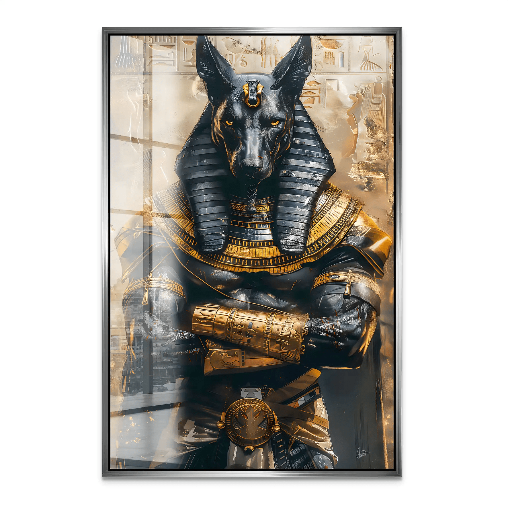 Anubis Style Acrylglas Bild INGALERIE