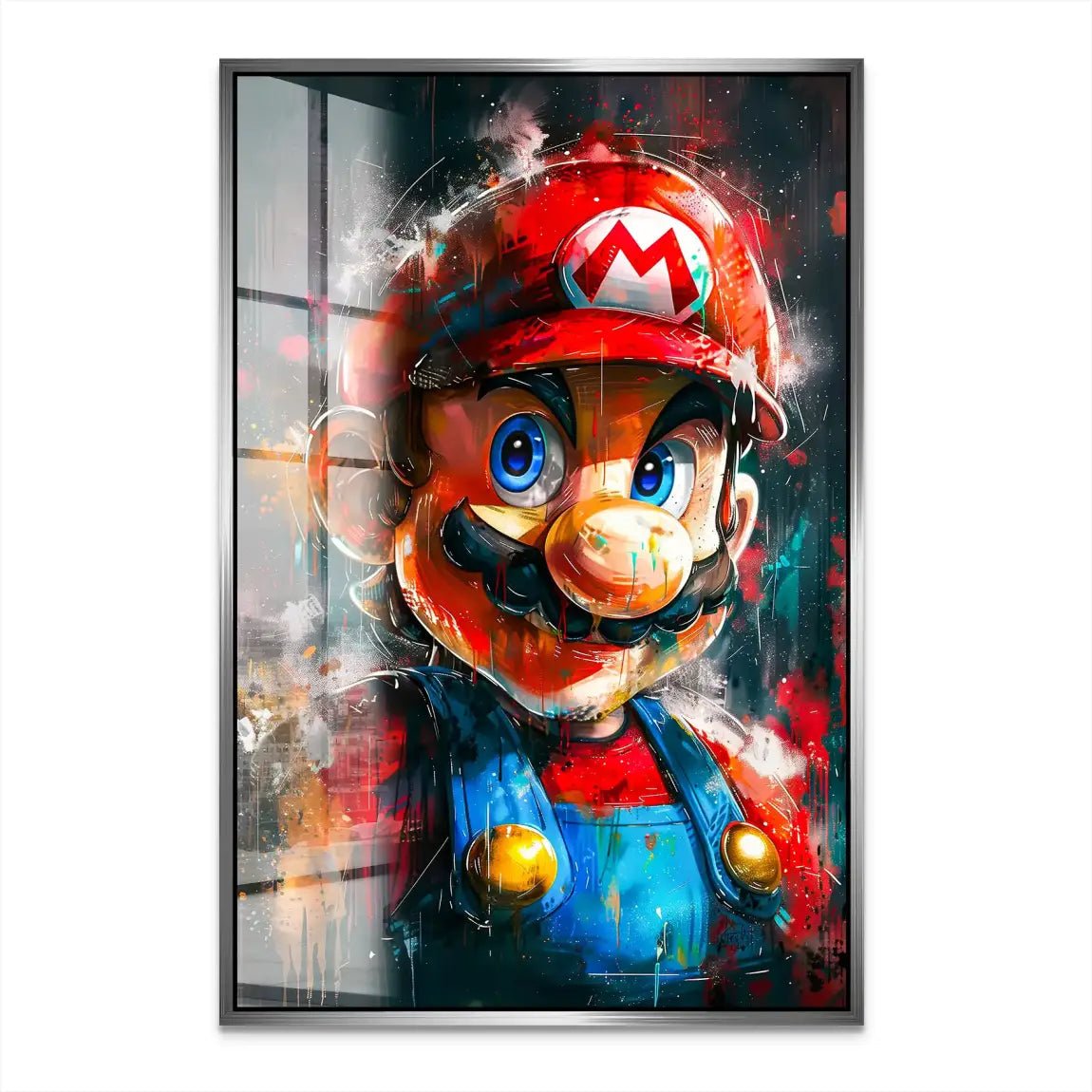 Abstrakt Mario Nr.2 Acrylglas Bild INGALERIE