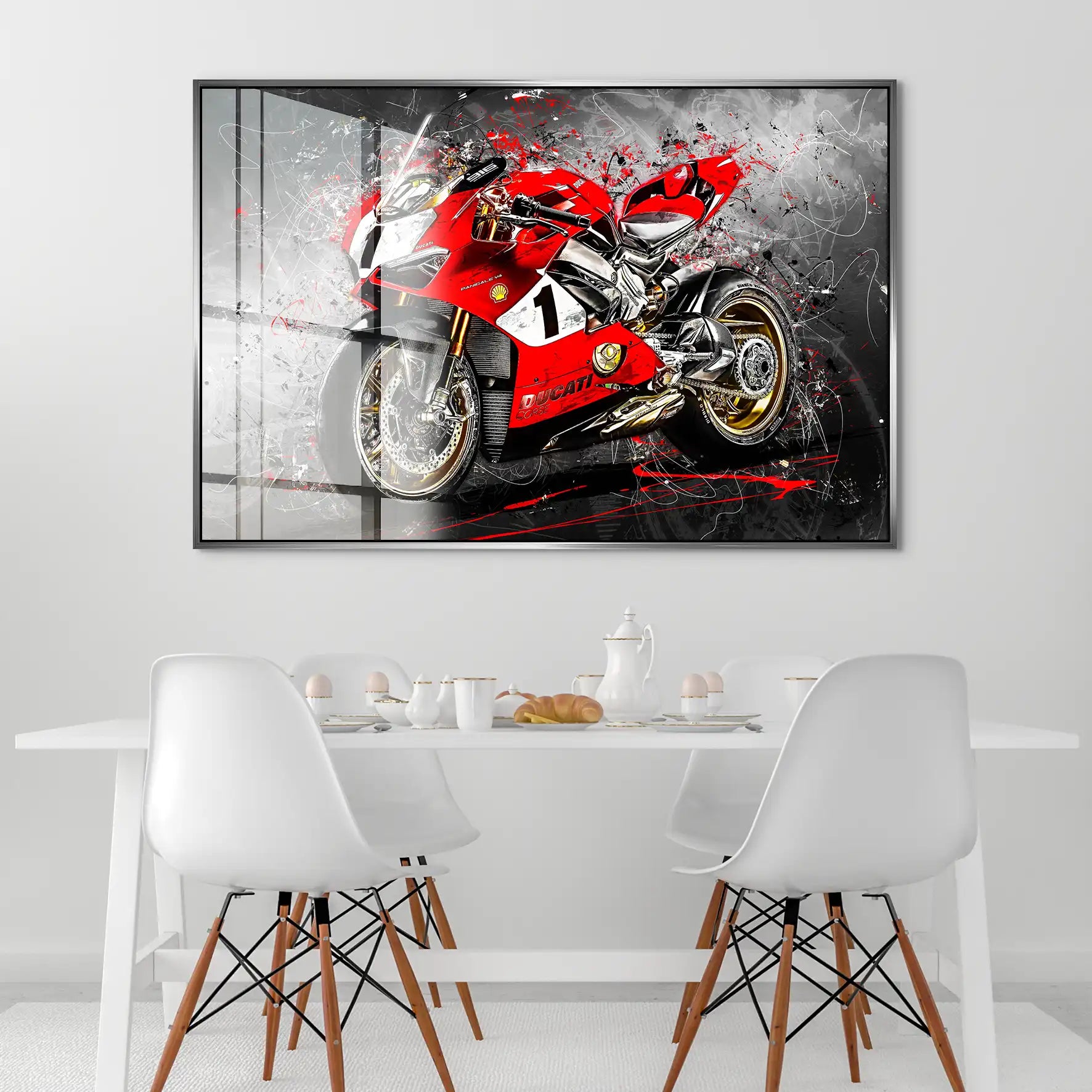 Ducati 916 Anniversario Abstrakt Acrylglas Bild INGALERIE