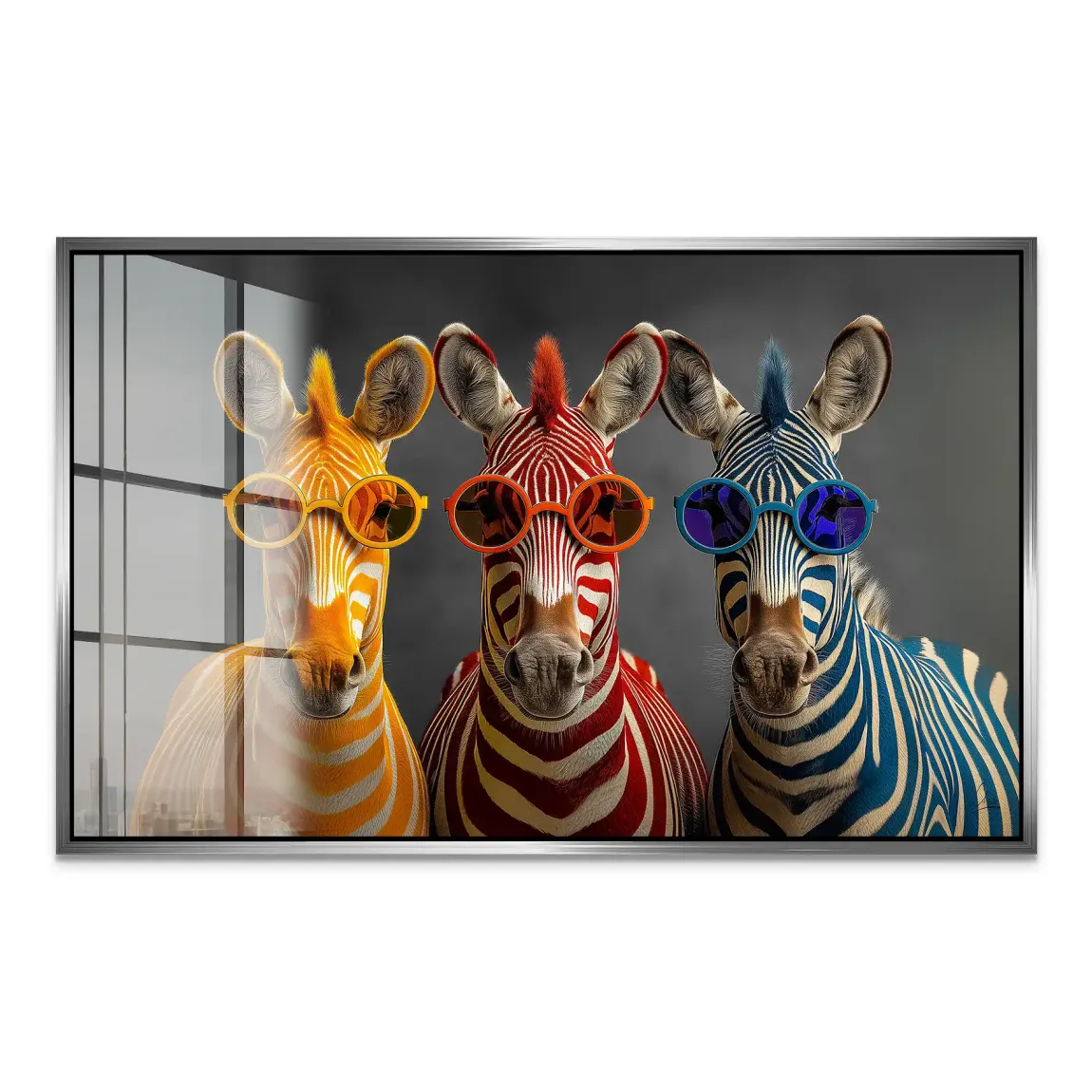 Zebra Safari Chic Acrylglas Bild