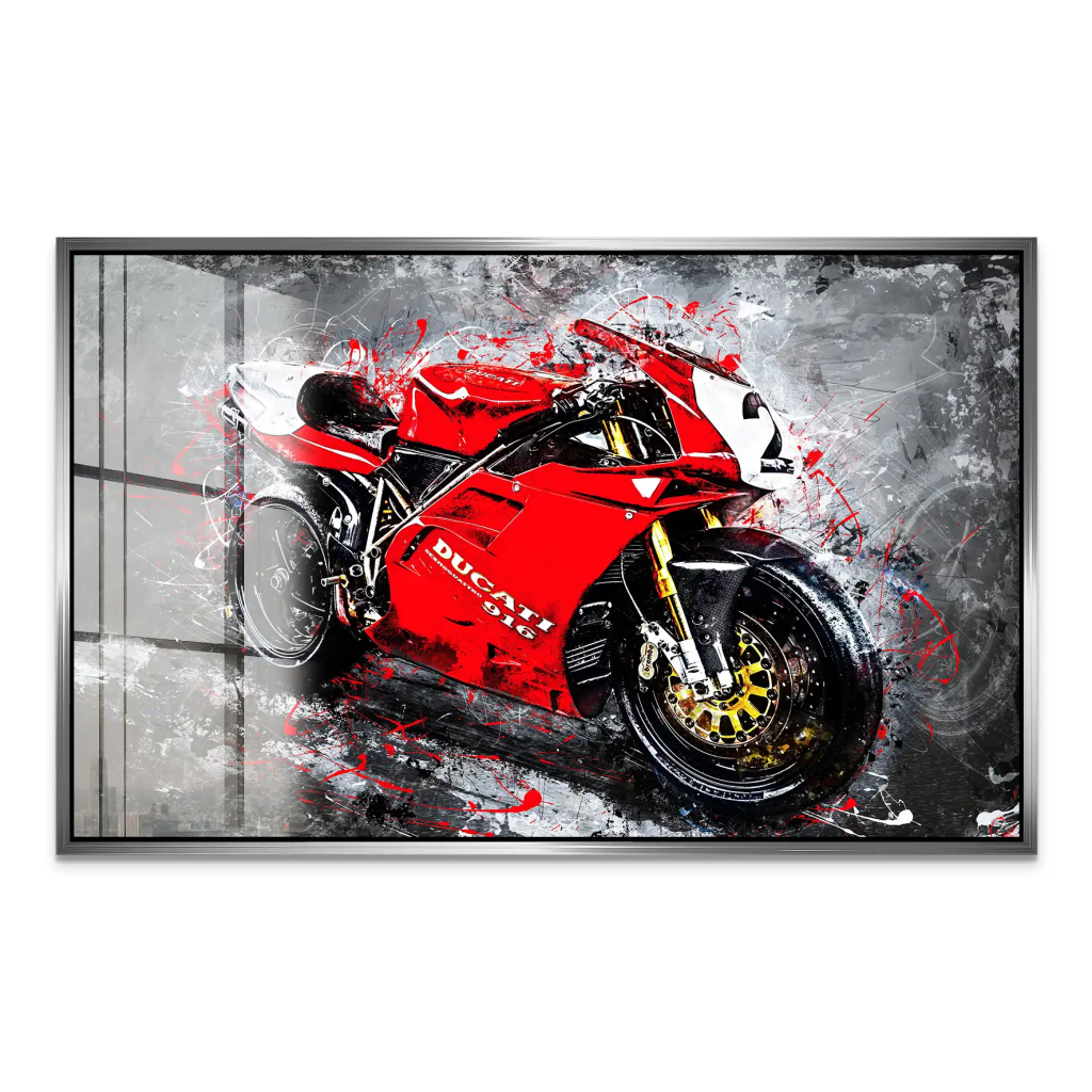 Ducati 916 Abstrakt Acrylglas Bild INGALERIE