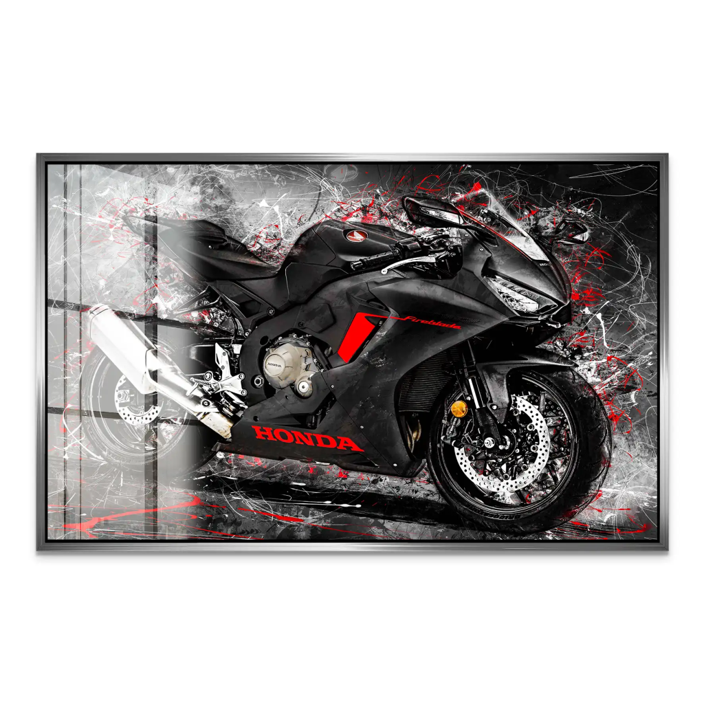 Honda CBR 1000 RR Fireblade Acrylglas Bild INGALERIE