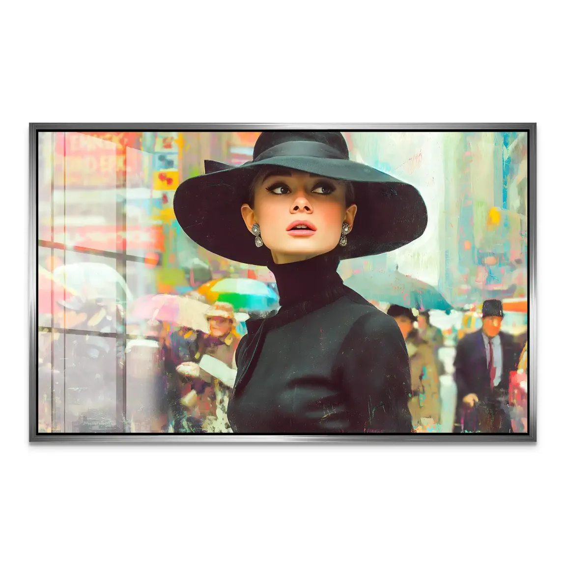 Audrey in New York Nr.2 Acrylglas Bild INGALERIE
