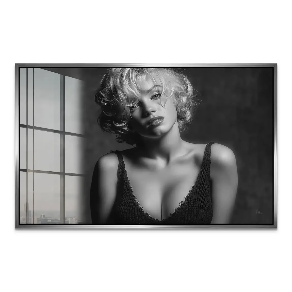 Marilyn Monroe Glamour Acrylglasbild