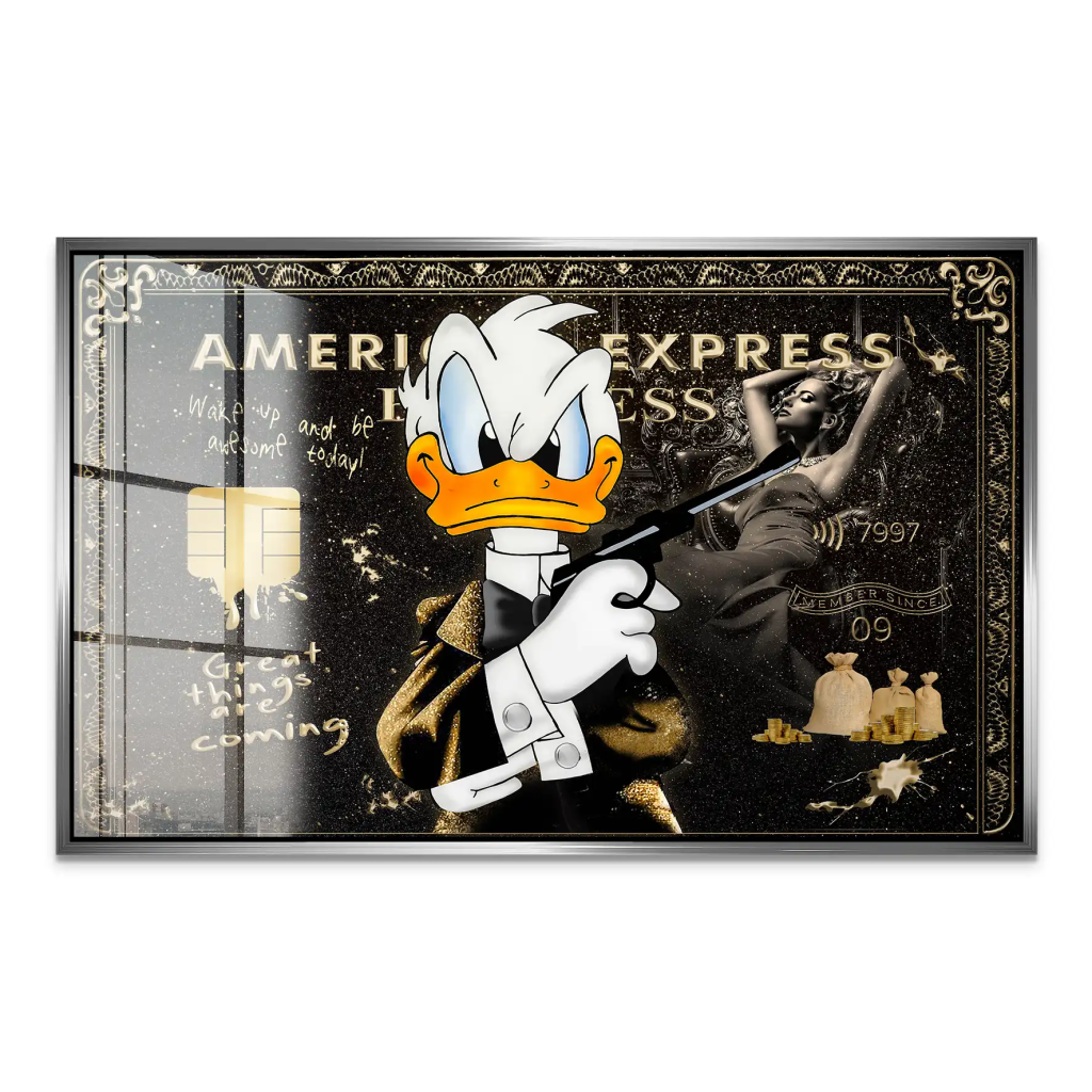 Amex Donald Bond Acrylglas Bild INGALERIE