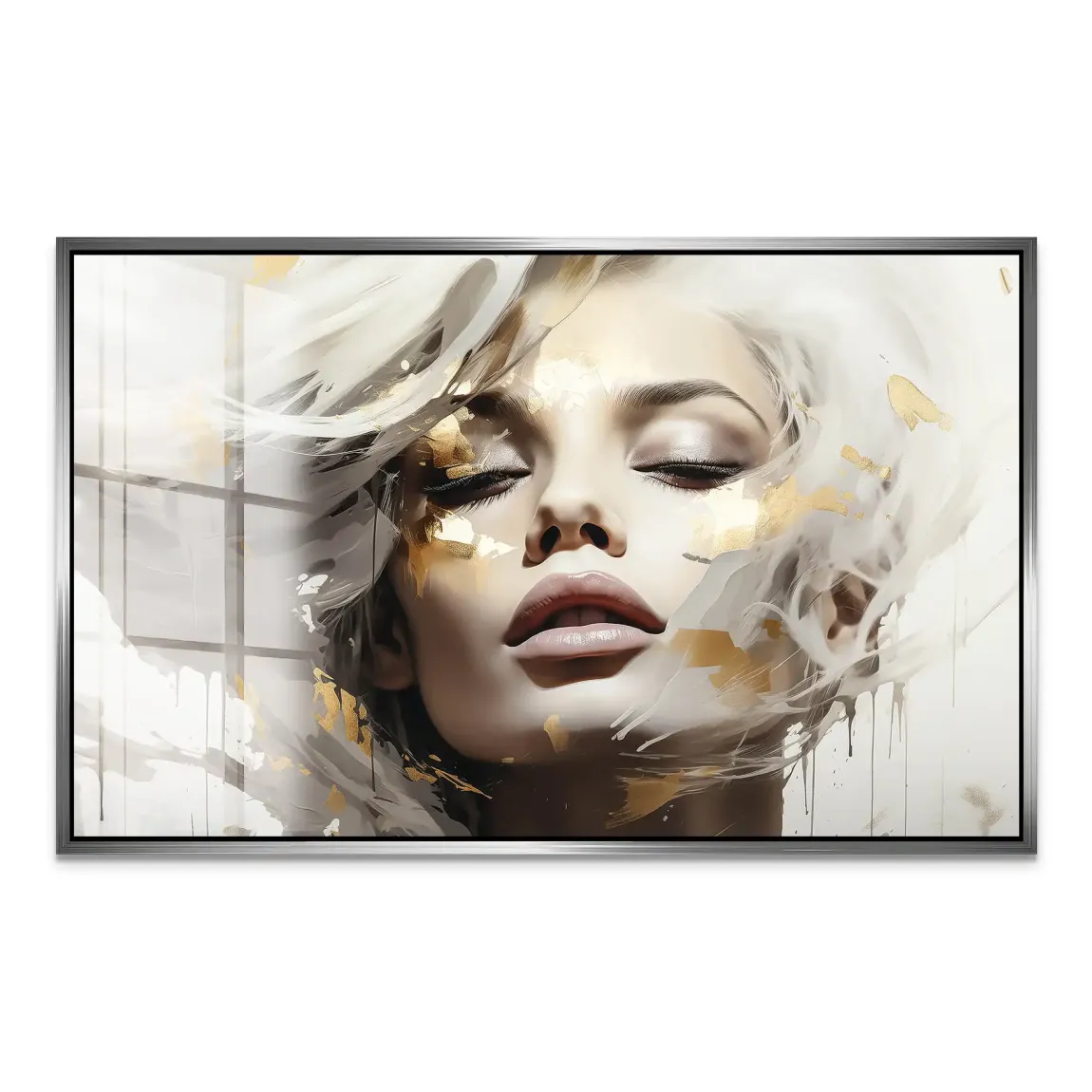 Golden Dreams Acrylglas Bild