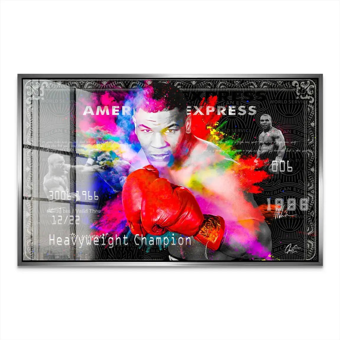 Amex Mike Acrylglas Bild INGALERIE