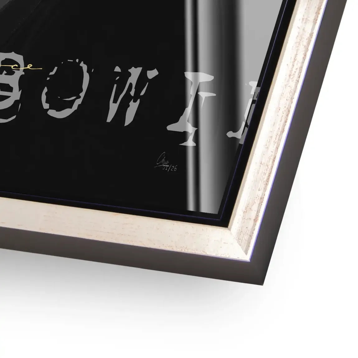 David Bowie Dance Acrylglasbild