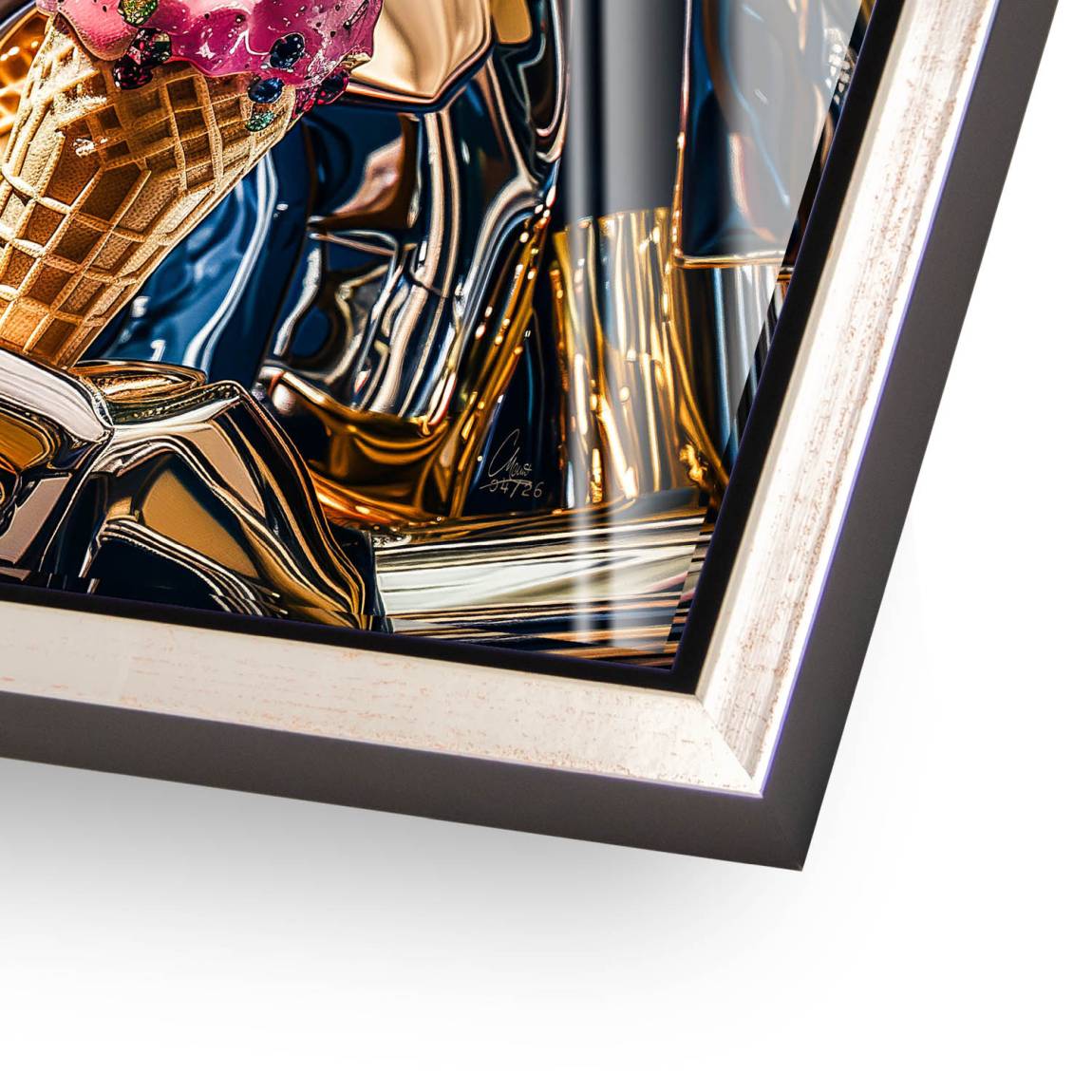 Stormtrooper Gold Acrylglasbild