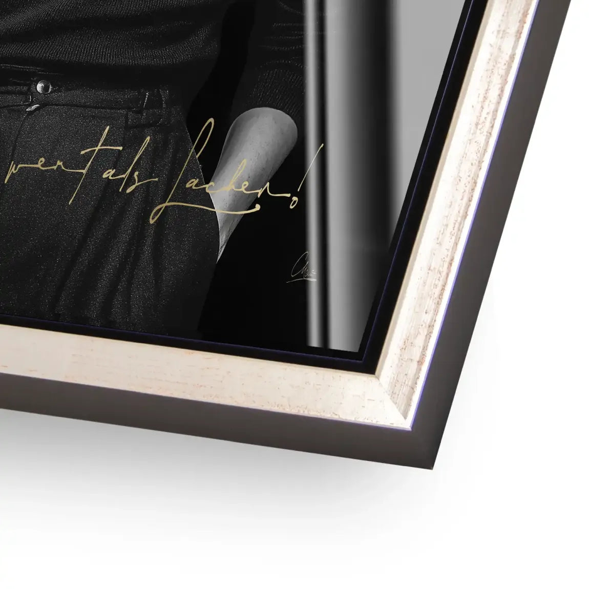 Frida Kahlo stilles Lächeln Acrylglasbild