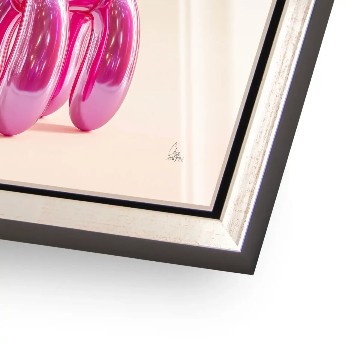 Vogue Hund Acrylglasbild