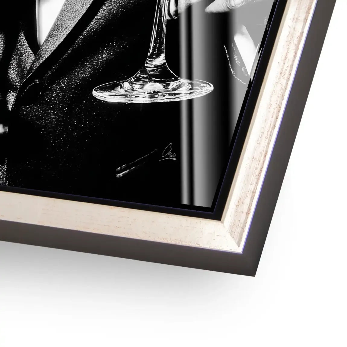 Gentleman Style Acrylglasbild