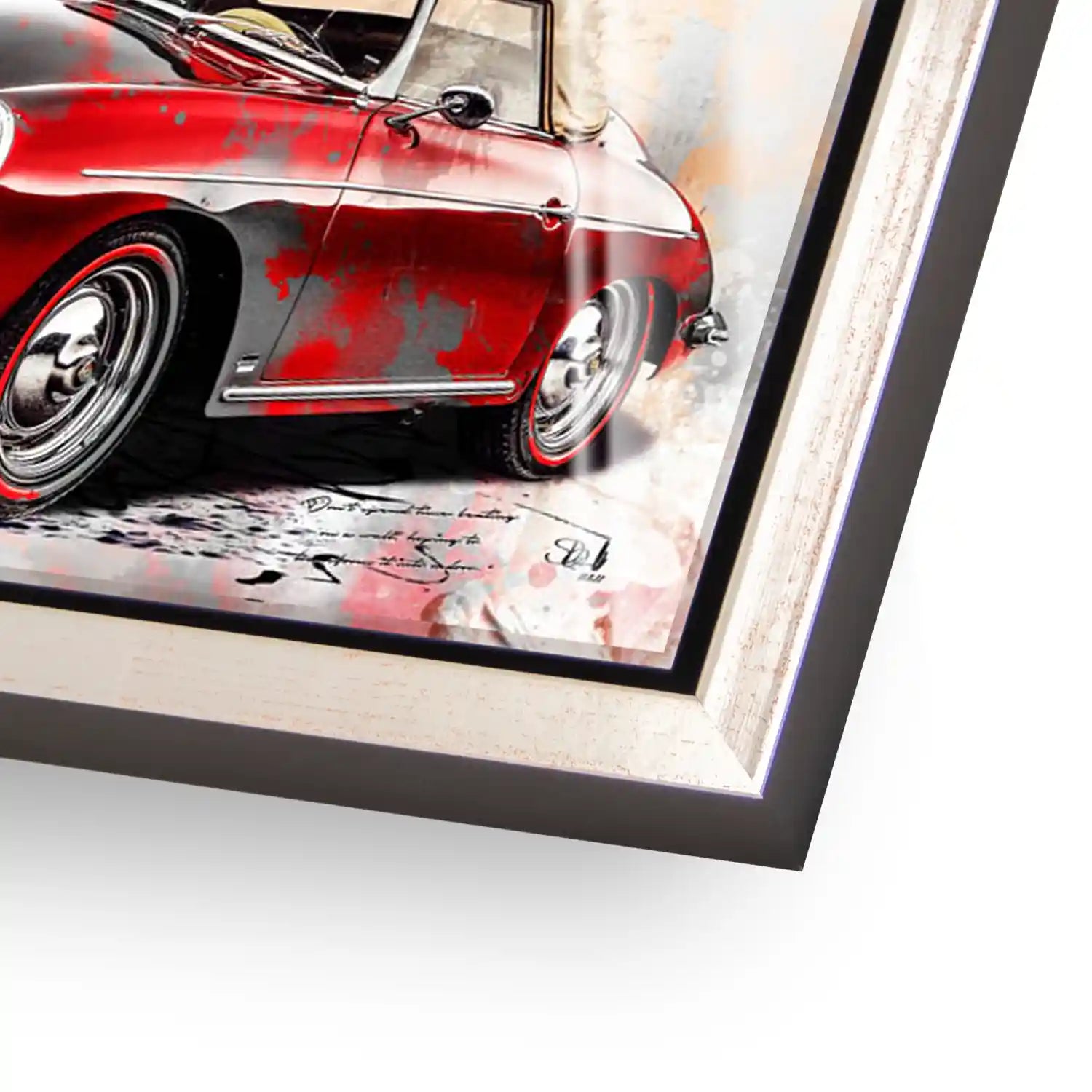 Audrey Porsche Pop Art Acrylglas Bild INGALERIE