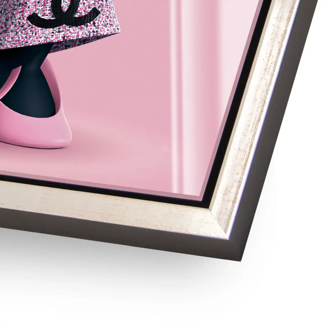 Minnie Maus Moet Acrylglasbild