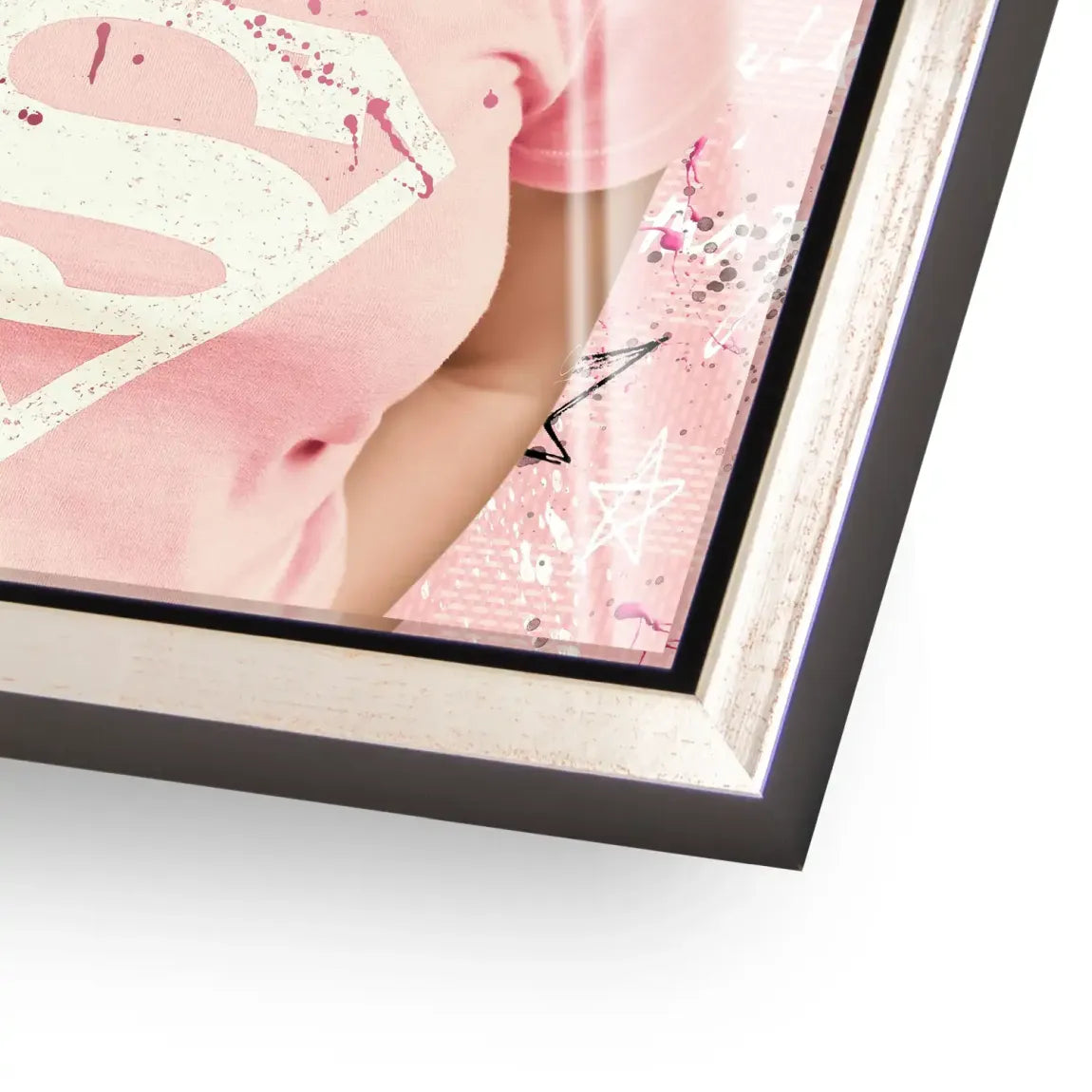 Marilyn Monroe Superman Acrylglasbild