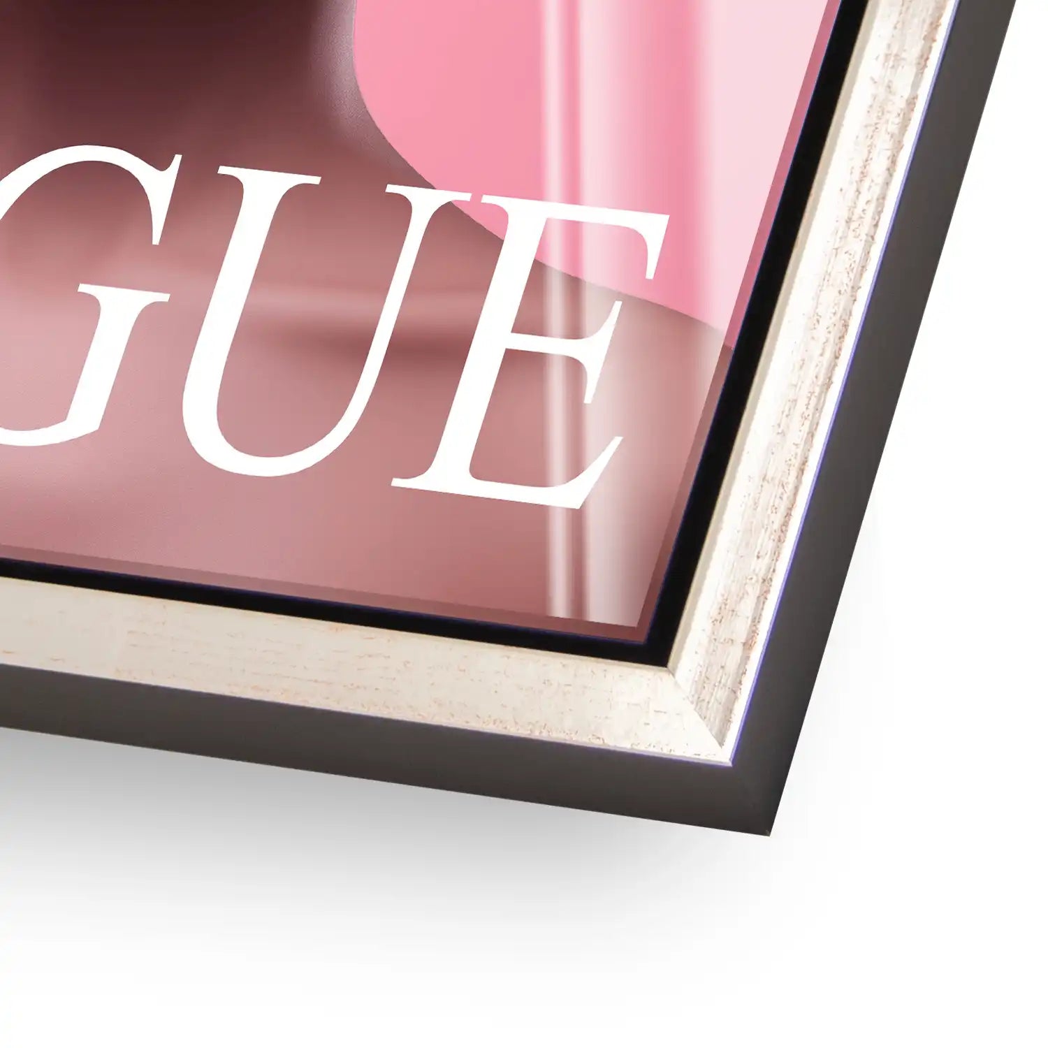 Pink Vogue Acrylglas Bild INGALERIE