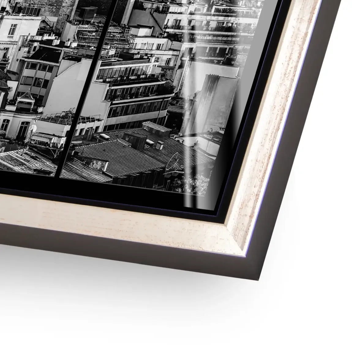 Eiffelturm über Paris Acrylglasbild