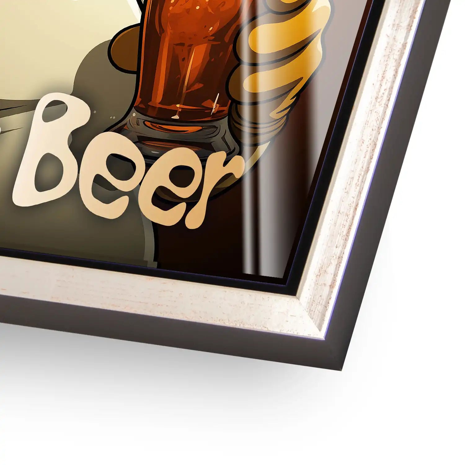 Homer Drink Beer Acrylglas Bild INGALERIE