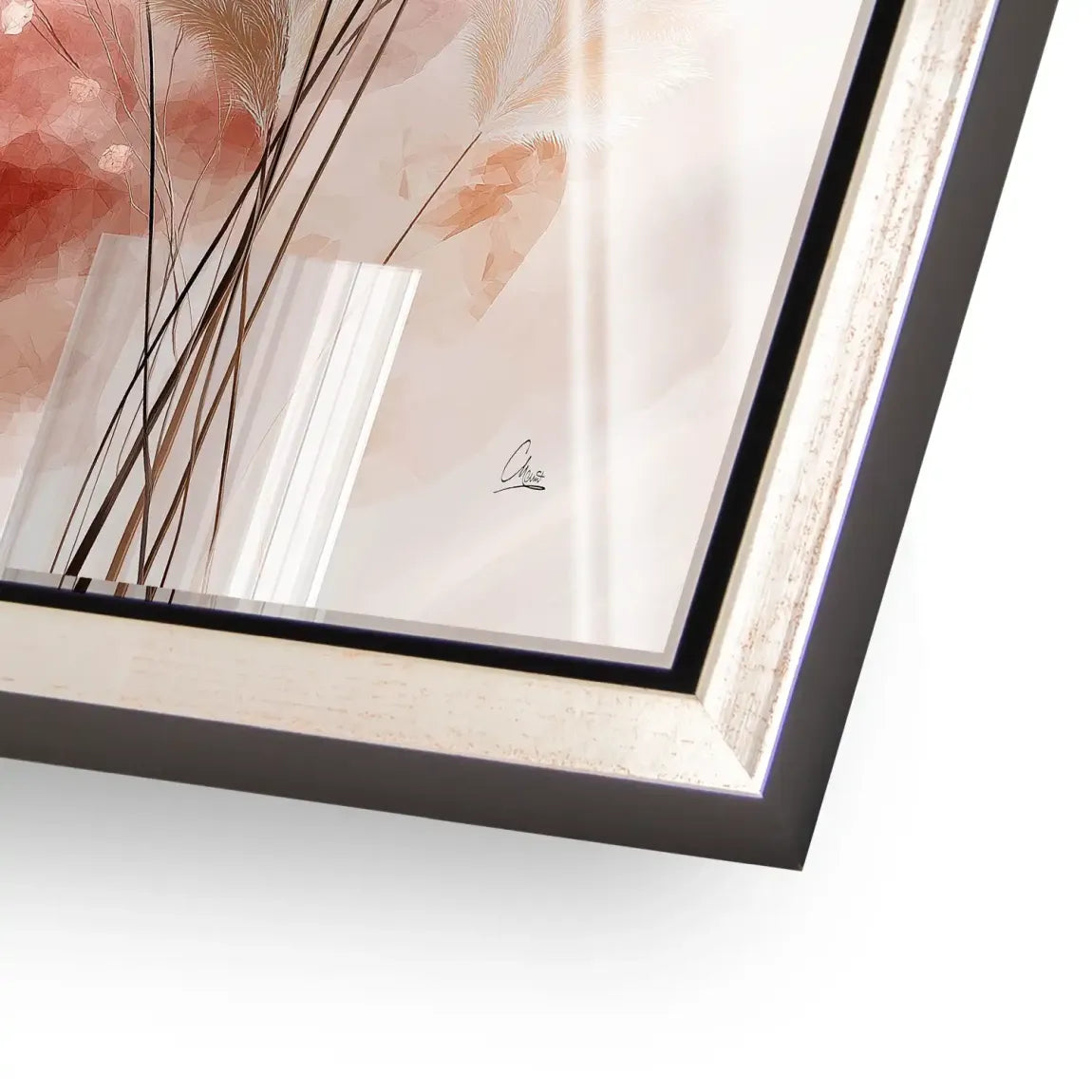 Amber Fields Acrylglasbild