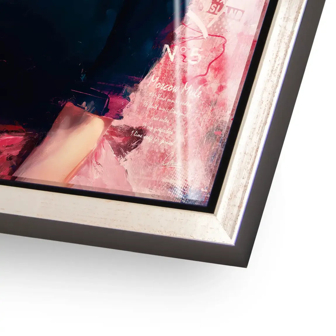 Das Lächeln der Ikone Acrylglasbild INGALERIE