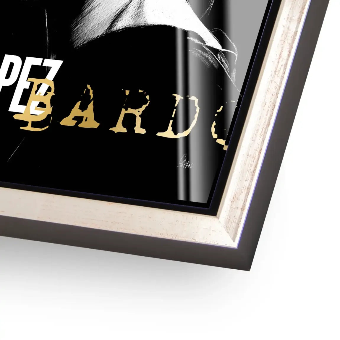 Brigitte Bardot Smoke Acrylglasbild