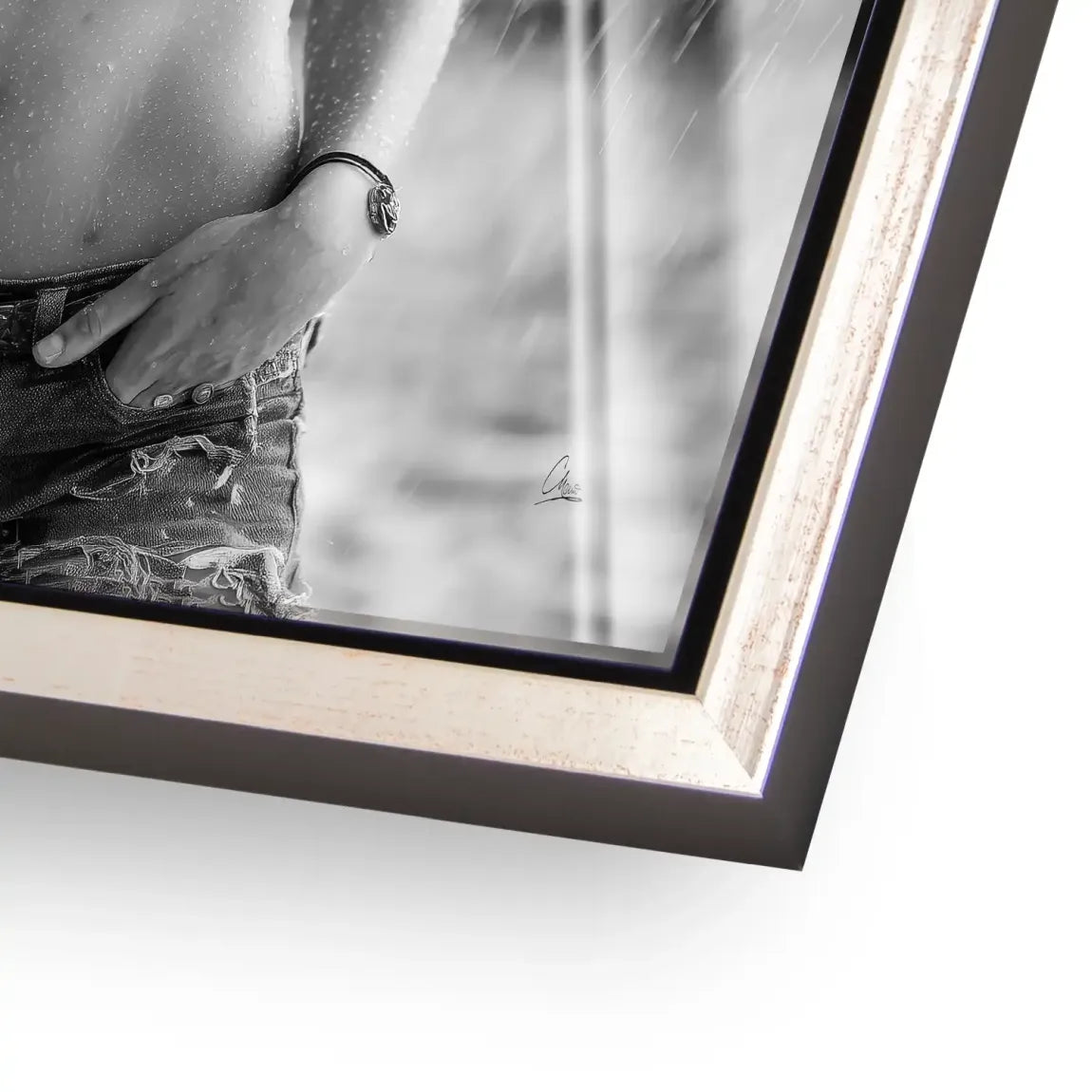 Summer Rain Acrylglasbild